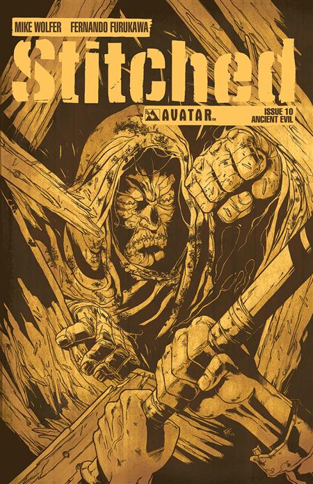 STITCHED #10 ANCIENT EVIL VAR (MR) (C: 0-1-2)