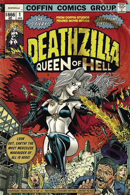 LADY DEATH MALEVOLENT DECIMATION #1 (OF 2) DEATHZILLA DAMAGE