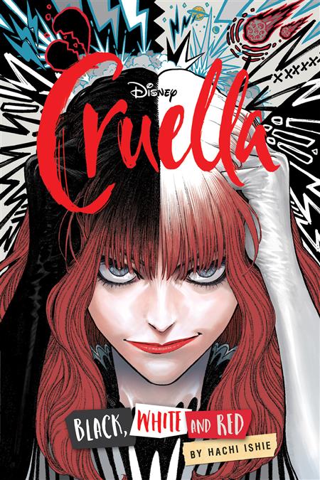 DISNEY CRUELLA MANGA BLACK WHITE & RED GN (C: 0-1-2)