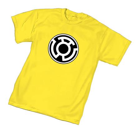 SINESTRO CORPS SYMBOL GOLD T/S LG (C: 1-1-2)