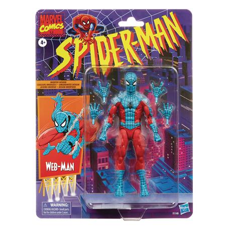 SPIDER-MAN LEGENDS 6IN WEB MAN AF CS (Net) (C: 1-1-2)