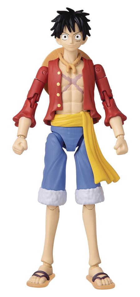 ANIME HEROES ONE PIECE MONKEY D LUFFY 6.5 IN AF (Net) (C: 1-