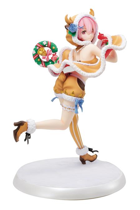 RE ZERO STARTING LIFE RAM 1/7 PVC FIG CHRISTMAS MAID VER (C: