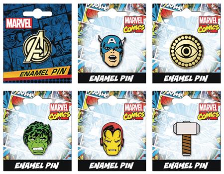 MARVEL COMICS 30PC ENAMEL PIN SERIES1 ASST (C: 1-1-2)