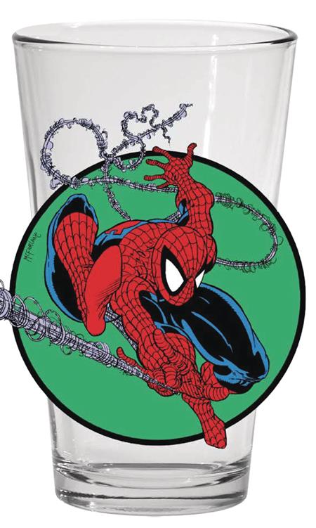 TOON TUMBLERS MARVEL SPIDER-MAN 300 PINT GLASS (C: 1-1-2)