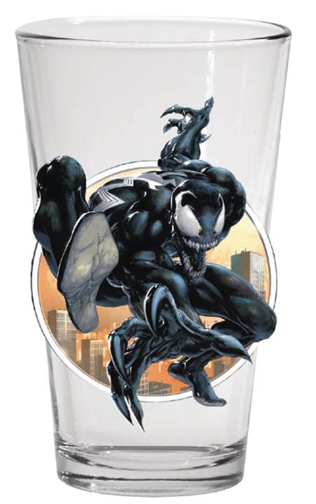 TOON TUMBLERS MARVEL SM 300 VENOM PINT GLASS (C: 1-1-2)