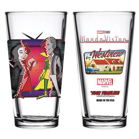 TOON TUMBLERS WANDAVISION WESTVIEW PINT GLASS (C: 1-1-1)