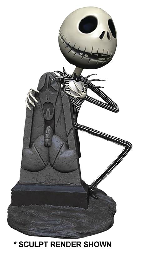 NIGHTMARE BEFORE CHRISTMAS GRAVEYARD JACK HEAD KNOCKER (C: 1