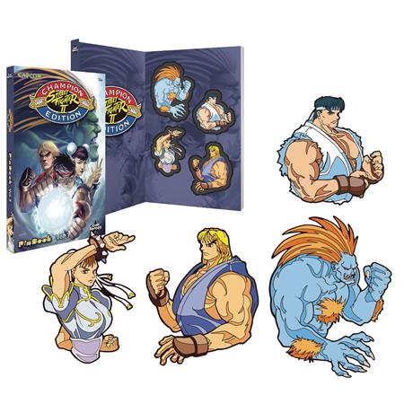 STREET FIGHTER V3 PIN BOOK SET (C: 1-1-2)