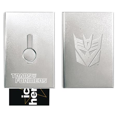 TRANSFORMERS DECEPTICON FACTION BUSINESS CARD HOLDER (C: 1-1