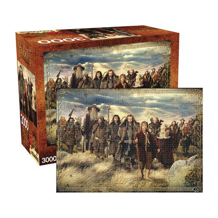 AQUARIUS THE HOBBIT 3000PC PUZZLE (C: 1-1-2)