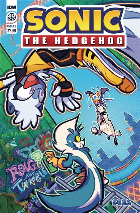 SONIC THE HEDGEHOG ANNUAL 2022 CVR B REGGIE GRAHAM (C: 1-0-0