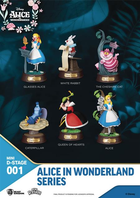 ALICE IN WONDERLAND MINI D-STAGE 001 6PC SET (C: 1-1-2)