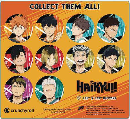 HAIKYUU S2 PLAYER PORTRAIT 220PC 1.25IN BUTTON BMB DS (C: 1-