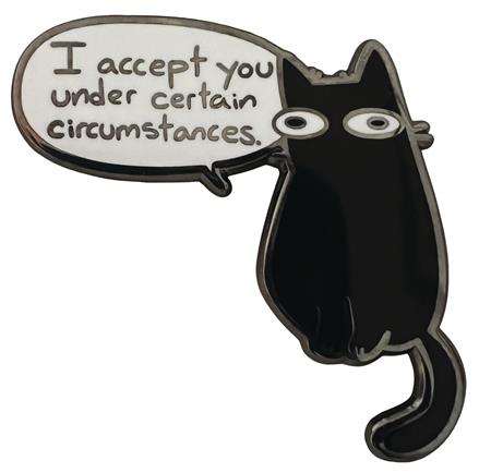 SARAHS SCRIBBLES ACCEPT YOU CAT PIN (C: 1-1-2)