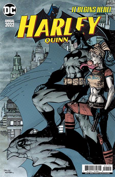 HARLEY QUINN 2022 ANNUAL #1 (ONE SHOT) CVR C JIM LEE & RYAN SOOK HOMAGE CARD STOCK VAR