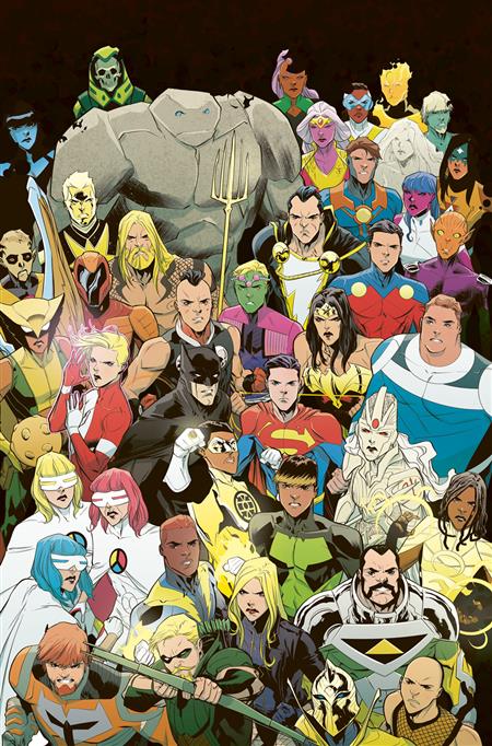 JUSTICE LEAGUE VS THE LEGION OF SUPER-HEROES #6 (OF 6) CVR A SCOTT GODLEWSKI