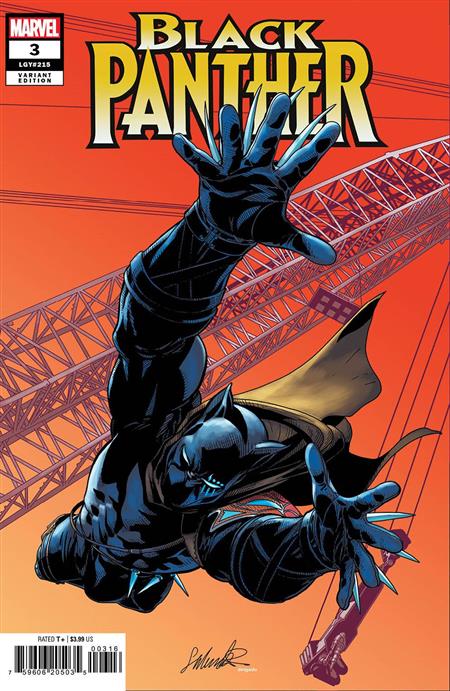 BLACK PANTHER #3 25 COPY INCV SALVADOR LARROCA VAR