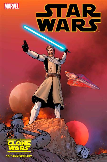 STAR WARS #37 CAMUCOLI OBI-WAN CLONE WARS 15TH ANNIV VAR