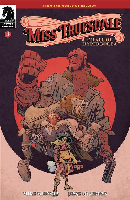 MISS TRUESDALE &THE FALL OF HYPERBOREA #4 (OF 4) CVR A LONER