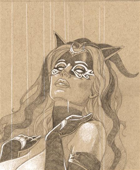 TAROT WITCH OF THE BLACK ROSE #141 CVR B DLX TAROT ART PRINT