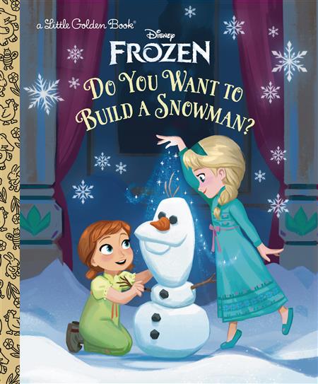 DO YOU WANT TO BUILD A SNOWMAN FROZEN GOLDEN BOOK (C: 1-1-1)