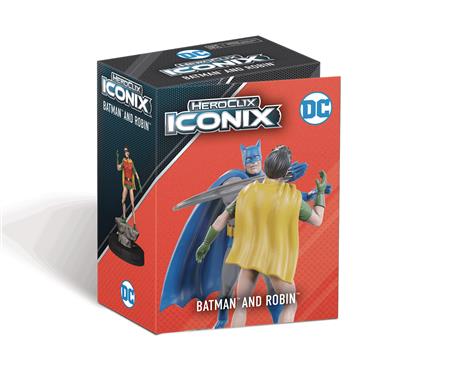 DC HEROCLIX ICONIX BATMAN & ROBIN (C: 0-1-2)