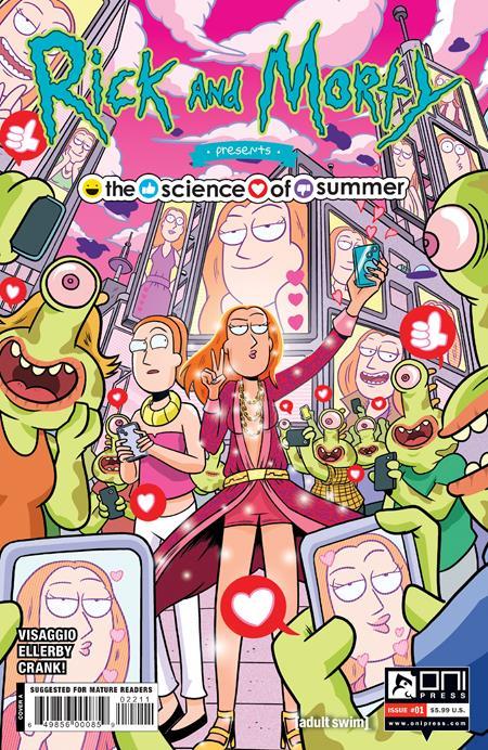 RICK AND MORTY PRESENTS THE SCIENCE OF SUMMER #1 (ONE SHOT) CVR A MARC ELLERBY (MR)