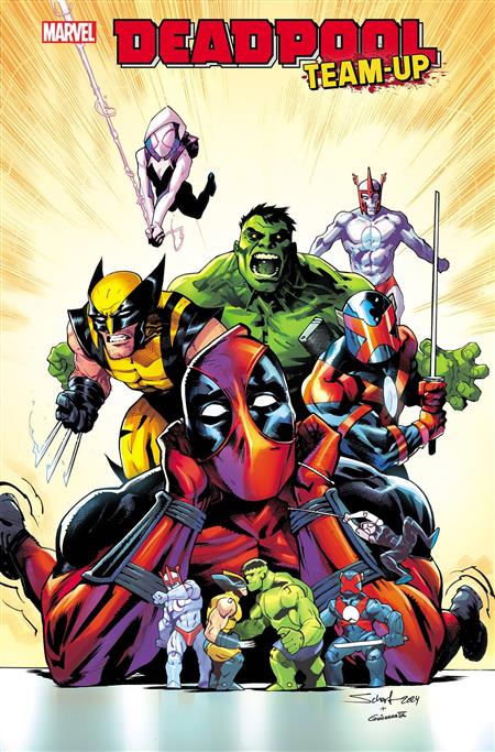 DEADPOOL TEAM-UP #1 (OF 5) 25 COPY INCV JONAS SCHARF VAR