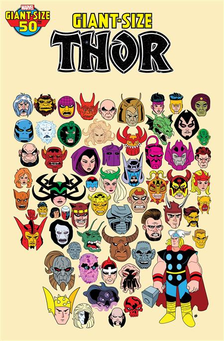 GIANT-SIZE THOR #1 DAVE BARDIN DEADLY FOES VAR