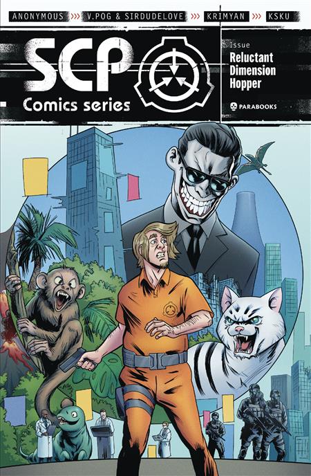 SCP FOUNDATION COMIC BOOK RELUCTANT DIMENSION HOPPER (MR)