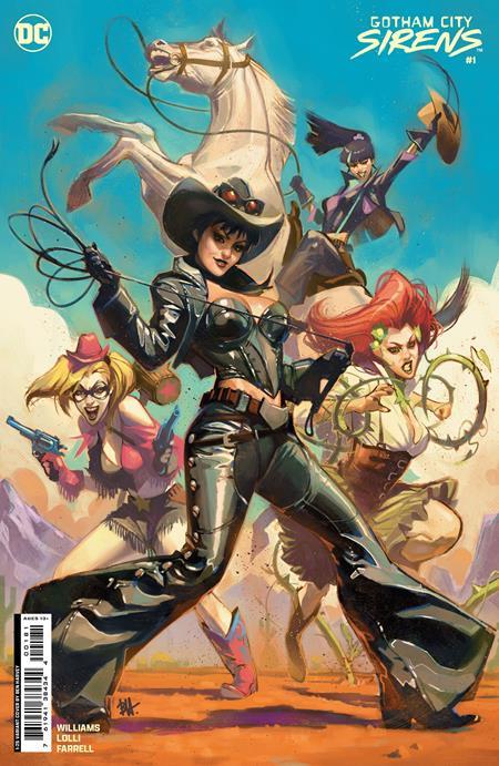 GOTHAM CITY SIRENS #1 (OF 4) CVR H INC 1:25 BEN HARVEY CARD STOCK VAR