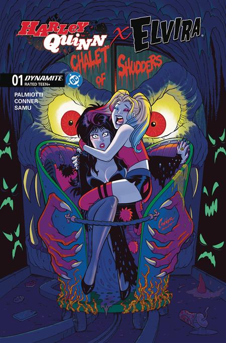 HARLEY QUINN X ELVIRA #1 CVR M 10 COPY INCV CONNER 2 ORIGINAL