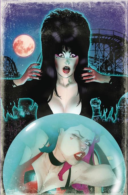 HARLEY QUINN X ELVIRA #1 CVR N 10 COPY INCV CALDWELL VIRGIN