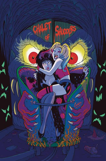 HARLEY QUINN X ELVIRA #1 CVR R 20 COPY INCV CONNER 2 FOIL VIRGIN