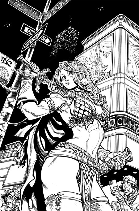 SONJA REBORN #1 CVR Q 15 COPY INCV HARDIN LINE ART VIRGIN