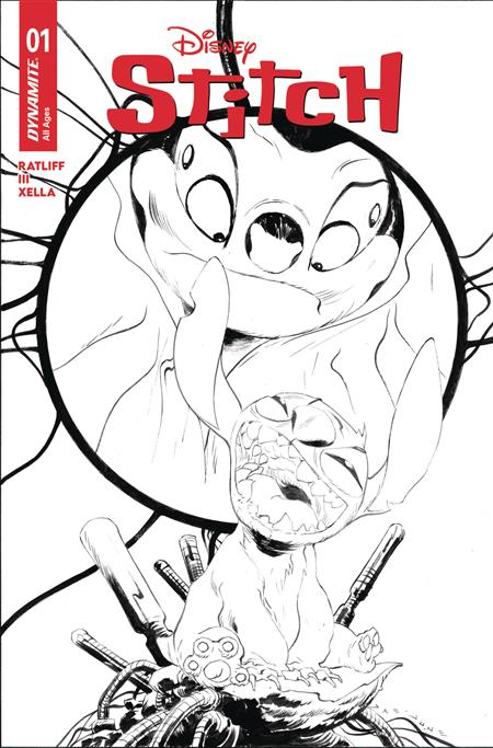 STITCH #1 CVR L 10 COPY INCV LEE LINE ART