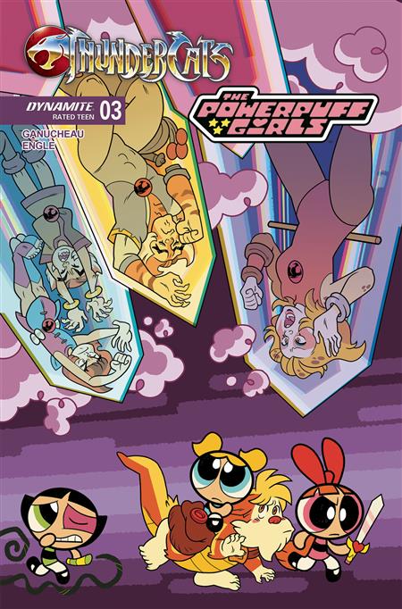 THUNDERCATS POWERPUFF GIRLS #3 CVR B ENGLE