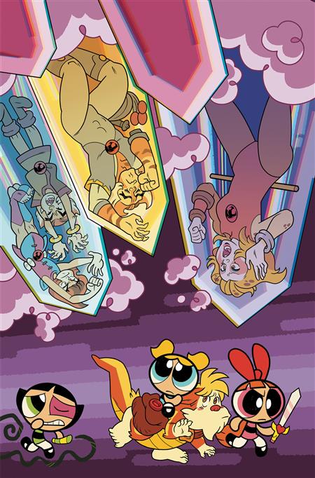 THUNDERCATS POWERPUFF GIRLS #3 CVR I 15 COPY INCV ENGLE VIRGIN