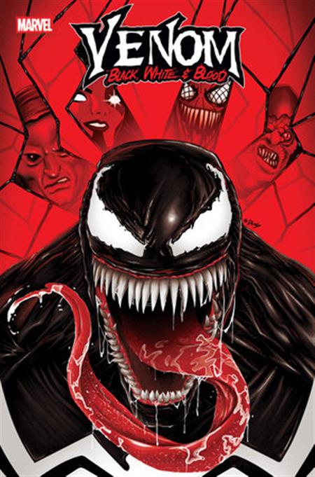 VENOM BLACK WHITE & BLOOD #1 25 COPY INCV DOALY VAR
