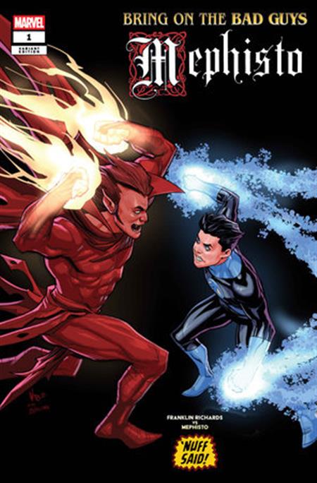 BRING ON THE BAD GUYS MEPHISTO #1 25 COPY INCV NUFF SAID VAR