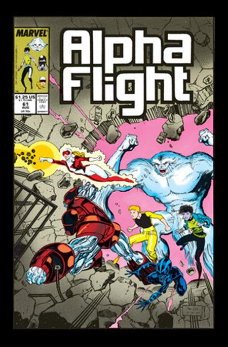 ALPHA FLIGHT BY MANTLO & LEE OMNIBUS HC JIM LEE CVR