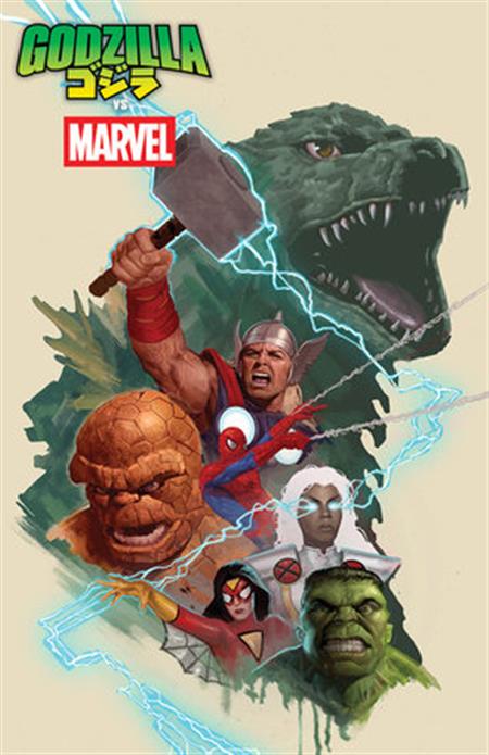 GODZILLA VS THE MARVEL UNIVERSE TP