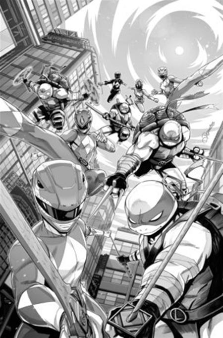 MMPR TMNT III #1 CVR G 10 COPY INCV ZONNO VIR