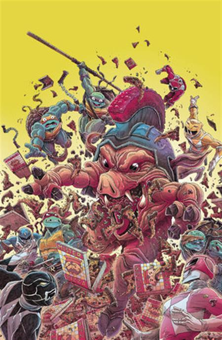 MMPR TMNT III #1 CVR I 25 COPY INCV STOKOE VIR