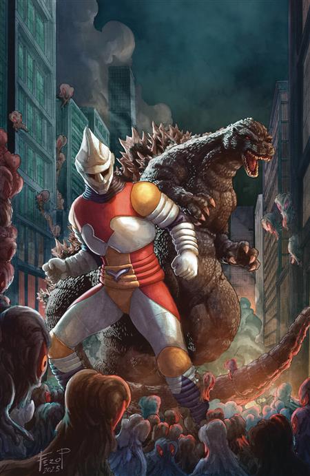 GODZILLA HERE THERE BE ALIENS #3 25 COPY PE