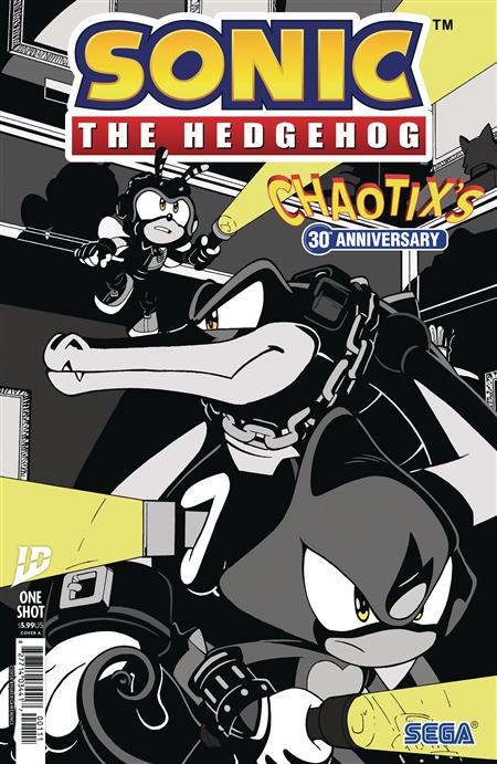SONIC THE HEDGEHOG CHAOTIX 30TH ANNIV ONESHOT #1 CVR A LAWRENCE