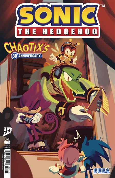 SONIC THE HEDGEHOG CHAOTIX 30TH ANNIV ONESHOT #1 25 COPY INCV