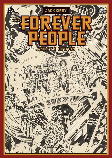 JACK KIRBYS FOREVER PEOPLE ARTISTS ED HC