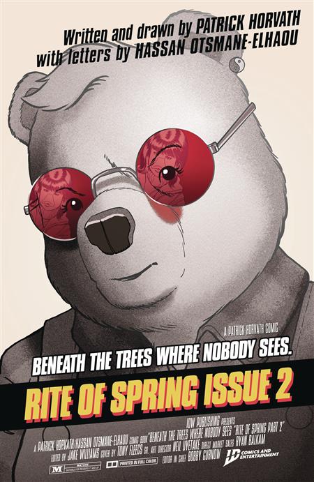BENEATH TREES WHERE NOBODY SEES RITE OF SPRING #2 CVR B FLEECS